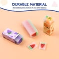 thumbnail image 4 of Colored Erasers for Children (Random Color), 6 pcs Kids Stationery Erasers, 4 of 5