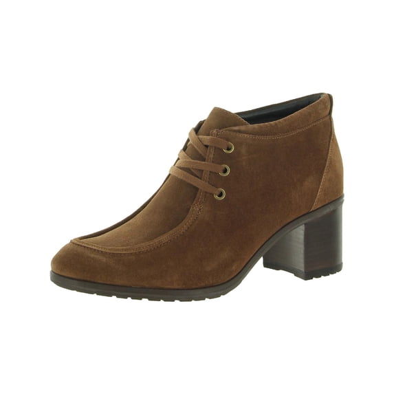 Naturalizer Womens Lesson Leather Moccassin Ankle Boots