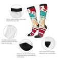 thumbnail image 3 of Fuzoiu London Symbols Print Adult Stockings,Crew Socks,Unisex Fashion Socks, Casual Sports Socks,Comfortable Crew Socks for Everyday Wear and Sports, 3 of 6