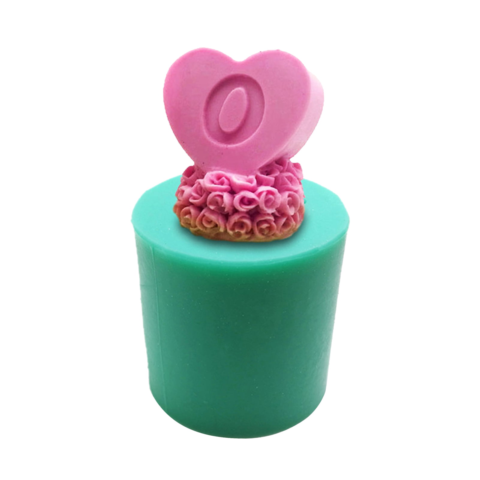 3D Heart Flowers Silicone Mold Fondant Mold Cake Chocolate Decorating Tools WRDE 
