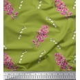 thumbnail image 1 of Soimoi Cotton Cambric Fabric Wildflower Floral Print Fabric by The Yard 56 Inch Wide, 1 of 1