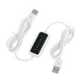 thumbnail image 1 of Data Transfer Cable, USB 2.0 Online Laptop PC to PC Data Link File Transfer Cable Bridge EC Cables, 1 of 5