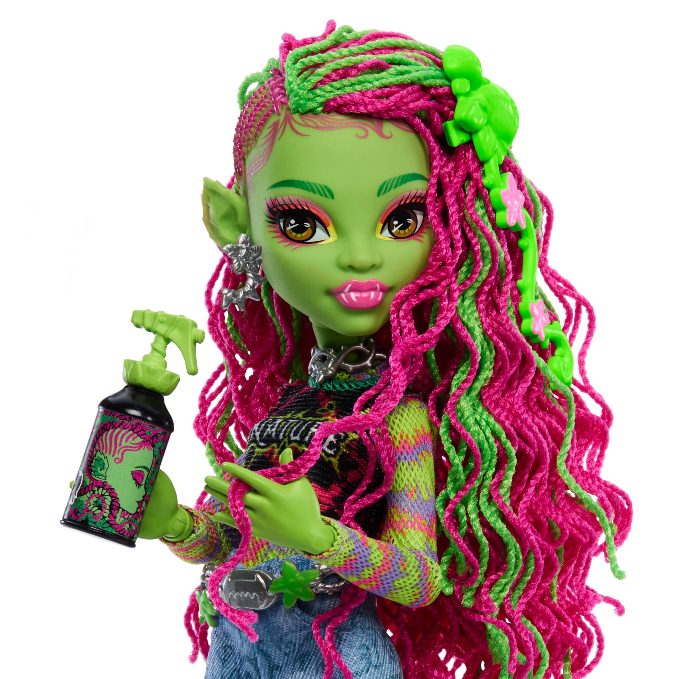 Monster High Venus McFlytrap Fashion Doll with Chewlian Pet  