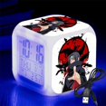 thumbnail image 1 of Despertador LED intermitente de figura de Anime Naruto, luz táctil colorida, Sasuke, relojes digitales, juguete de noche para niños, regalos de navidad, 1 of 4