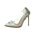 thumbnail image 1 of Steve Madden Womens Veronicka Faux Leathter Studded Pumps, 1 of 3