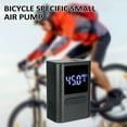 thumbnail image 2 of Tignapoo Pompe à Air Portable pour Vélo 100PSI, Gonfleur Multi-Usage pour Vélos, Ballons et Jouets de Piscine, Design Compact, Charge Type-C, Modèle Noir C8, 2 of 6