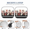 thumbnail image 6 of Easygdp Starfishes Shells 2 Pcs Windshield Sun Shade,Foldable Car Front Window Sun Shade Protection,Blocks Heat And Sunlight,Car Interior Accessories - Large, 6 of 7