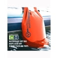 thumbnail image 3 of OutdoorMaster Dry Bag Seal Waterproof Floating Roll Top Dry Sack, 10 L - Orange, 3 of 5