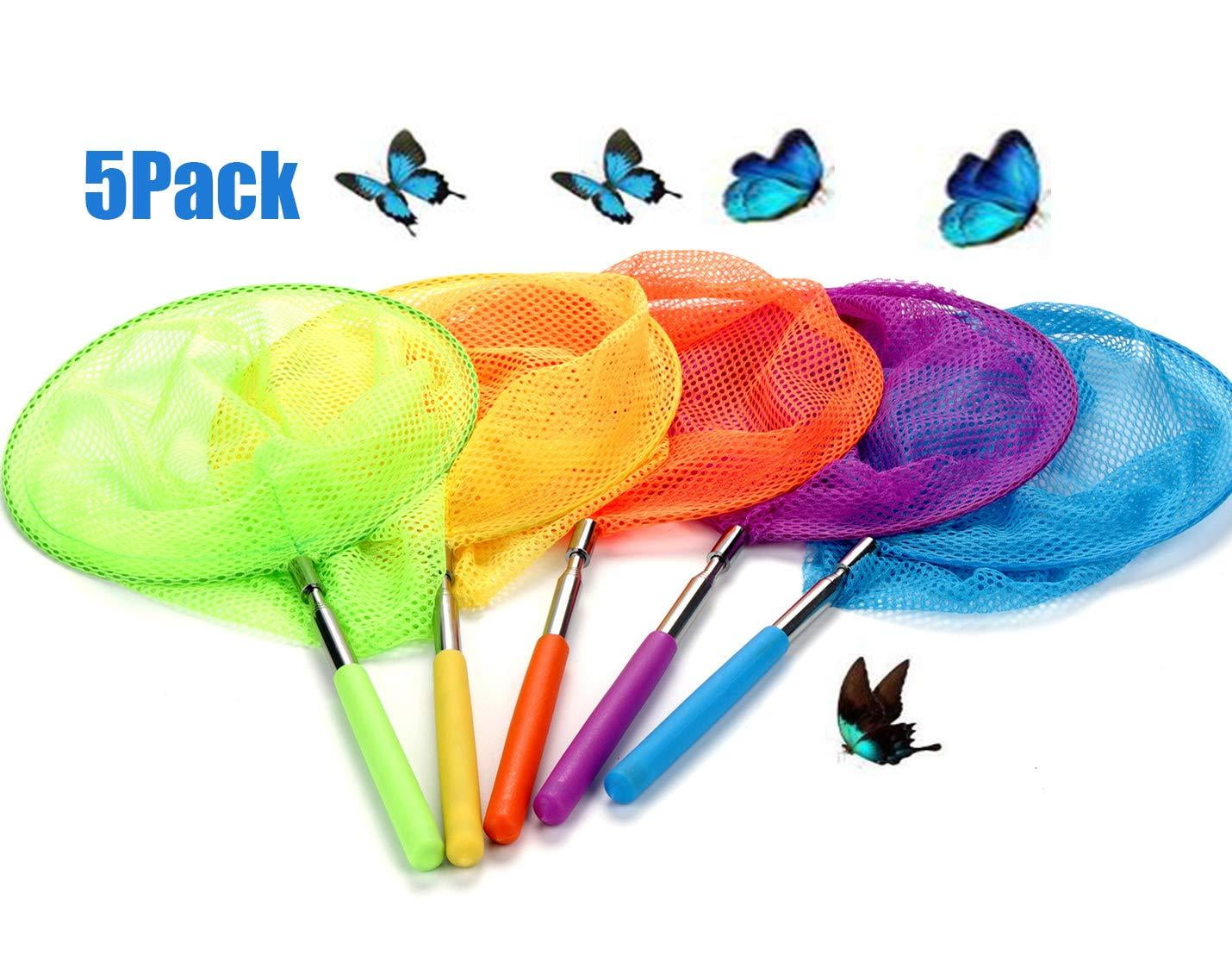 USATDD Kids Telescopic Butterfly Fishing Nets Great for Catching
