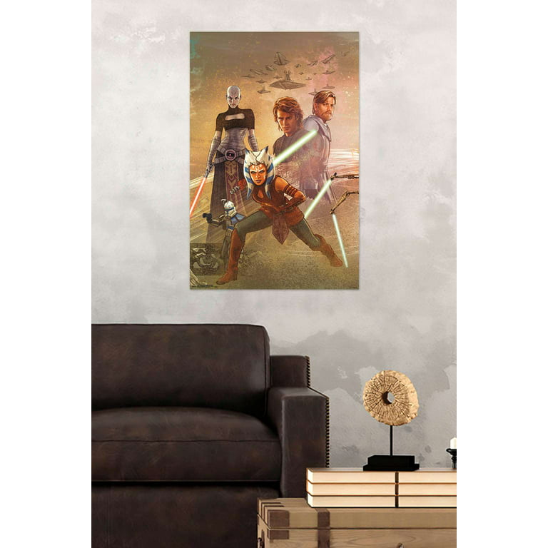 Star Wars Movie The Clone Wars Group Shot Wall Art Home Decor - POSTER 20x30