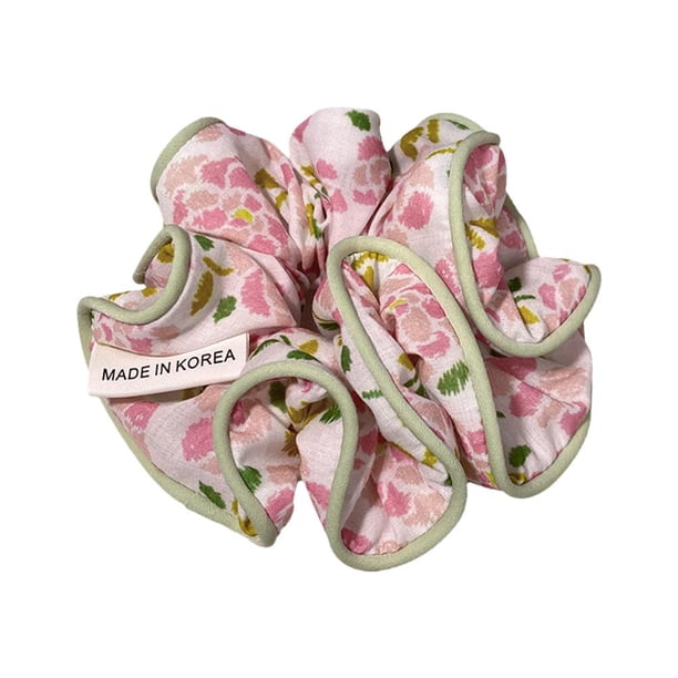 TQEHS Diadema elástica con estampado floral grande para mujer y niña, coletero S8 R7X9