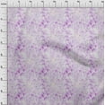 thumbnail image 4 of oneOone Viscose Chiffon Purple Fabric Abstract Line Drawing Floral Dress Material Fabric Print Fabric By The Yard 42 Inch Wide, 4 of 6