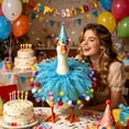 thumbnail image 5 of Birthday Porch Goose Outfit Set 23 Inch Garden Decoration Costume Easy Wear Durable Outdoor Display Festive Design For Porch Garden Yard Birthday Party Decoration Collectors, 5 of 6