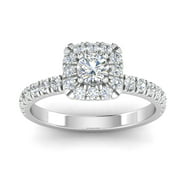 1/2ctw Diamond Engagement Ring in 10k White Gold - Walmart.com