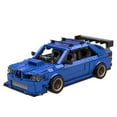 thumbnail image 2 of 1675 PCS MOC Building Blocks Educational Racing Car Construction Toy Subaru Impreza WRX STi 2007 - Perfect for Library Display, 2 of 4