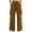 Brown, variant on Zynoxe Women's Cargo Sweatpants Elastic Waist Drawstring Sweatpants for Women Loose Solid Color Wide Leg Pants Trendy Streetwear Casual Trousers with Mulit Pockets L