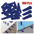 thumbnail image 4 of 100Pcs Plastic Tile Spacers Reusable Positioning Clips Wall Flooring Tiling Tool Shenzhuyue, 4 of 11
