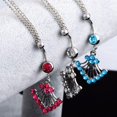 thumbnail image 2 of 2 Styles Fashion Heart Rhinestone Crystal Waist Chain Dangle Bar Belly Button Navel Ring Body Piercing Jewelry Gift #243621 FGS, 2 of 6