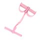 thumbnail image 3 of M Buder Cuerda de Tensión Elástica de 4 Tubos para Entrenamiento de Abdominales, Banda de Resistencia de Pedal para Estiramientos de Yoga y Ejercicio Físico, Color Rosa (28 cm / 11 inches), 3 of 9