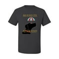 thumbnail image 2 of Wild Bobby, When Life Brings A Storm Play In The Puddles Cute Dog Umbrella Dog Lover Men's Graphic T-Shirt, Charcoal, 2XL, 2 of 3