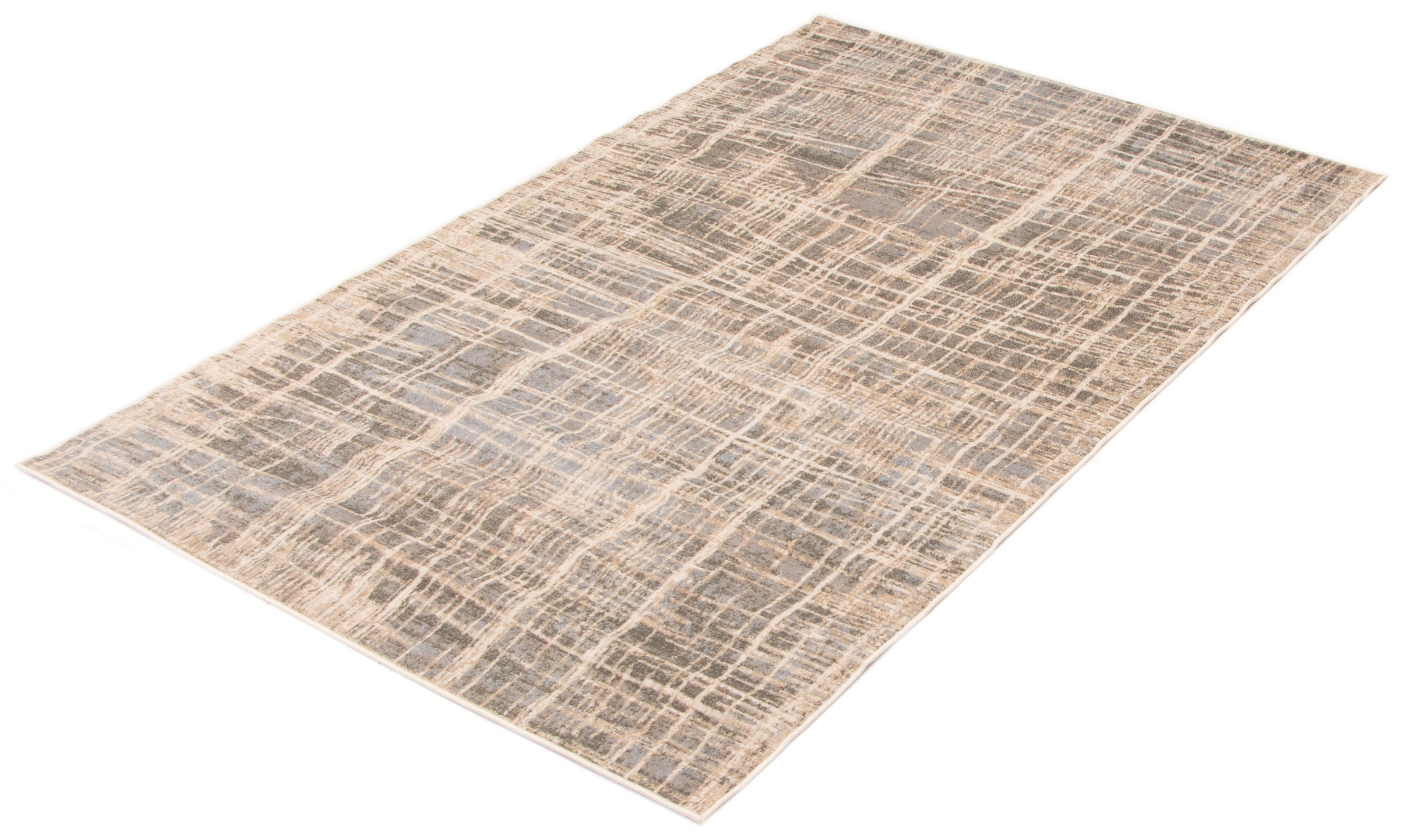 ECARPET Lattice Contemporary/Modern Area Rug for Living Room, Bedroom, Dining Room, Entrance, Hallway and More.