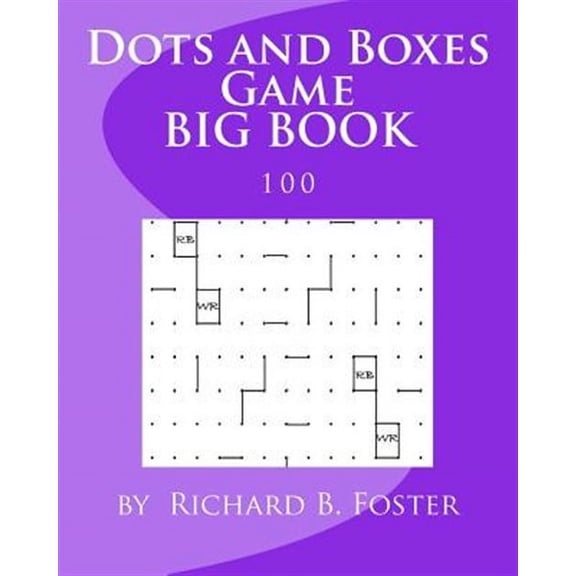 Dots and Boxes Game Big Book : 100