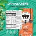 thumbnail image 2 of Alter Eco Truffle Thins, Dark Chocolate Bar, Orange Creme, Organic-2.96 oz, 2 of 5
