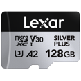 thumbnail image 1 of Lexar Professional 128 Go SILVER PLUS microSDXC™ UHS-I Card, 1 of 4