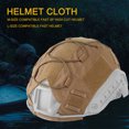 thumbnail image 4 of Cubierta de casco de camuflaje con aro y bucle paño para casco deportivo al aire libre para casco rápido, 4 of 9