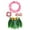 Green, variant on GIXUSIL Ti Leaf Skirt Hawaiian  Grass Skirt with Flower Leis for Women,Men,Luau Party Dress Outfits (Style 1 )Green