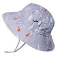 thumbnail image 1 of Jan & Jul Gro-With-Me Aqua-Dry Bucket Sun Hat for Boys or Girls, 1 of 6