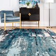 thumbnail image 3 of nuLOOM Haydee Abstract Area Rug, 3' x 5', Blue, 3 of 5