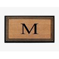 thumbnail image 2 of Tapis de Porte en Fibre de Coco Naturelle A1HC pour Porte d'Entrée, Tapis Durable Traité Anti-Dérapant pour Entrée, Robuste, Facile à Nettoyer, Longue Durée, Tapis d'Entrée de Porche avant 24x39, 2 of 4