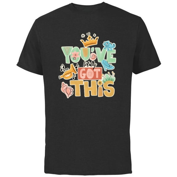Disney Tangled Pascal You’ve Totally Got This - Short Sleeve Cotton T-Shirt for Adults - Customized-Royal Heather