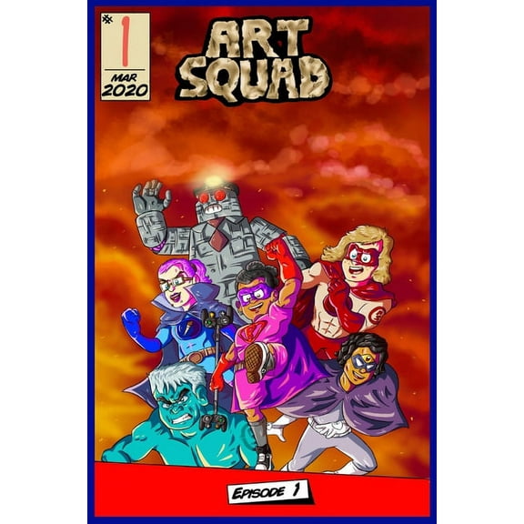 Art Squad: Art Squad Episode 1 : The Missing White Paint (Series #1) (Paperback)