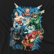 JLA T-Shirt Jl Assemble Unisex Graphic Tee For Men & Women