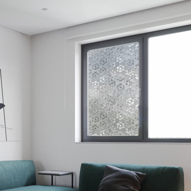 Película de privacidad para ventanas Estático Se aferra Película para ventanas Película para cubrir puertas No adhesiva Extraíble Bloqueo E Macarena película de privacidad de la ventana