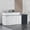 78.7in-Black-Marble, variant on Haooyeah 63" Reception Desk, Modern Front Counter with Storage for Office, Black & Marble