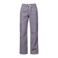 thumbnail image 6 of LRen Girls Sweatpants Kids Cargo Pants Preppy Wide Leg Baggy Sweat Pants Teen Joggers Casual Preppy Back To School Trousers with Pockets 5-14 Years, 6 of 8