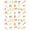 Multicolor, Pattern 3, variant on ODIKA Classroom Cheerful School Tossed Educational Pencil Schoolgirl for Home Office, Gaming Room, Under Desk, Non-Slip Chair-Friendly
