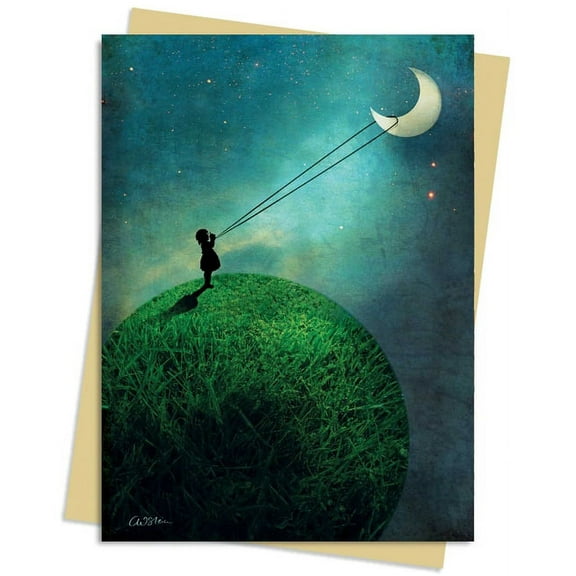Greeting Cards: Catrin Welz-Stein: Chasing the Moon Greeting Card Pack: Pack of 6 (Other)