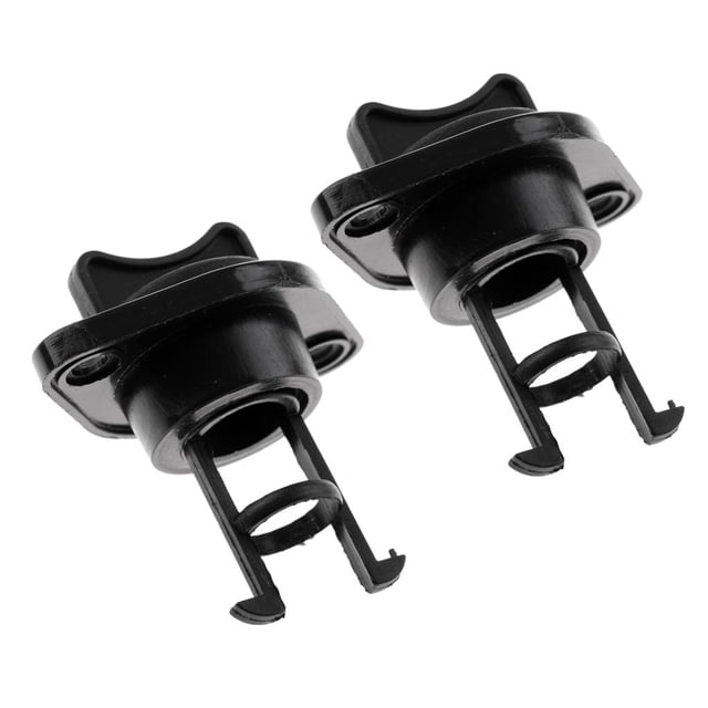 2 Piezas 1 `` 25mm Duradero Tapón de Drenaje de Barco Marino Scupper Pesca Kayak Balsa Casco Tornillo de Popa de Popa Reemplazo Yotijar Enchufe de drenaje del barco