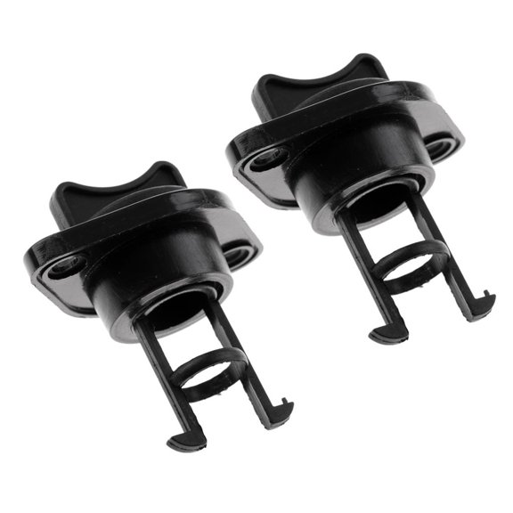 2 Pieces 1" 25mm Durable Nylon Marine Boat Drain Plug Scupper Fishing Kayak Raft Hull Transom Screw Bung Replacement