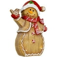 thumbnail image 5 of 15" LED Lighted Gingerbread Snowman with Dove Tabletop Christmas Figurine, 5 of 7