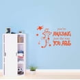 thumbnail image 2 of You Are Amazing Just Way You Are Cute dancing Cartoon Tiger Colorful Wall Design Wall Art Sticker Designs Vinyl Stickers For Home House Walls Rooms Windows Bedroom Decoration Size (20x20 inch), 2 of 3