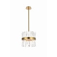 thumbnail image 5 of Serephina 12 inch crystal round pendant light in chrome, 5 of 7