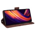 thumbnail image 5 of Case for Motorola Edge 30 Ultra Cover Adjustable Detachable Card Holder Magnetic closure Leather Wallet Case - Brown, 5 of 5