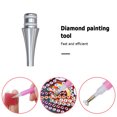 thumbnail image 4 of Pluma herramienta diamantes de imitación imágenes cabeza diamante bordado punto taladro pluma punta decoración FLhrweasw Nuevo, 4 of 6