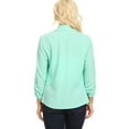 thumbnail image 4 of Moa Collection Women's Casual Relaxed Fit Open Front Blazer Jacket, 4 of 5