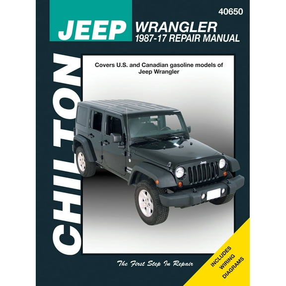 Jeep (1987-17) Jeep Wrangler Chilton Repair Manual (USA) ^